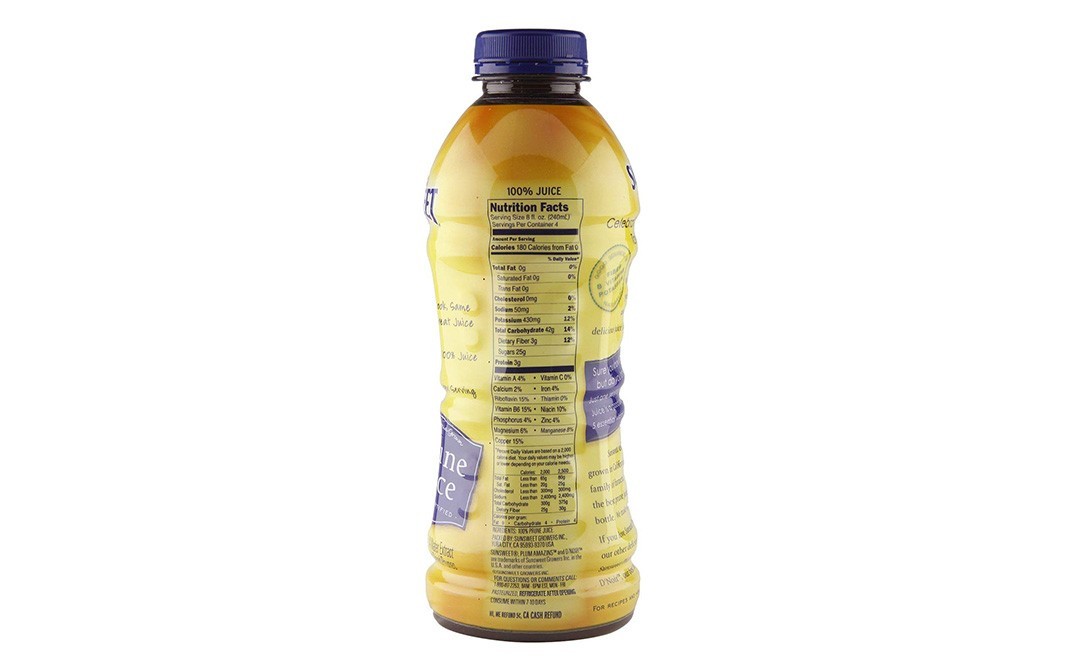 Sunsweet Prune Juice    Bottle  946 millilitre